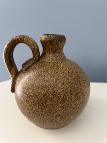 Vintage POTTERY Jug With Handle In Shades Of Browns By WALTER ABERSON! - Picture 8 of 13