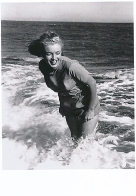 Marilyn MONROE, by Bill Burnside, Postkarte, postcard