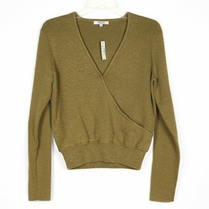 madewell tangerine sweater