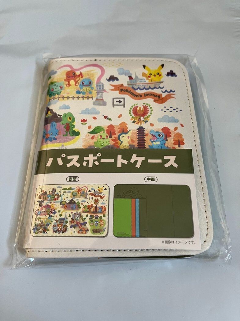 RARE Pokemon Center Original Pokemon's journey Travel Goods Trip