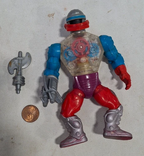 Vintage 1984 Mattel He-Man Masters of the Universe MOTU Roboto Figure HM-43