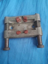 Vintage 50s Authentic Rolex Case Holder Bench Vice, Universal Tool Modele Depose