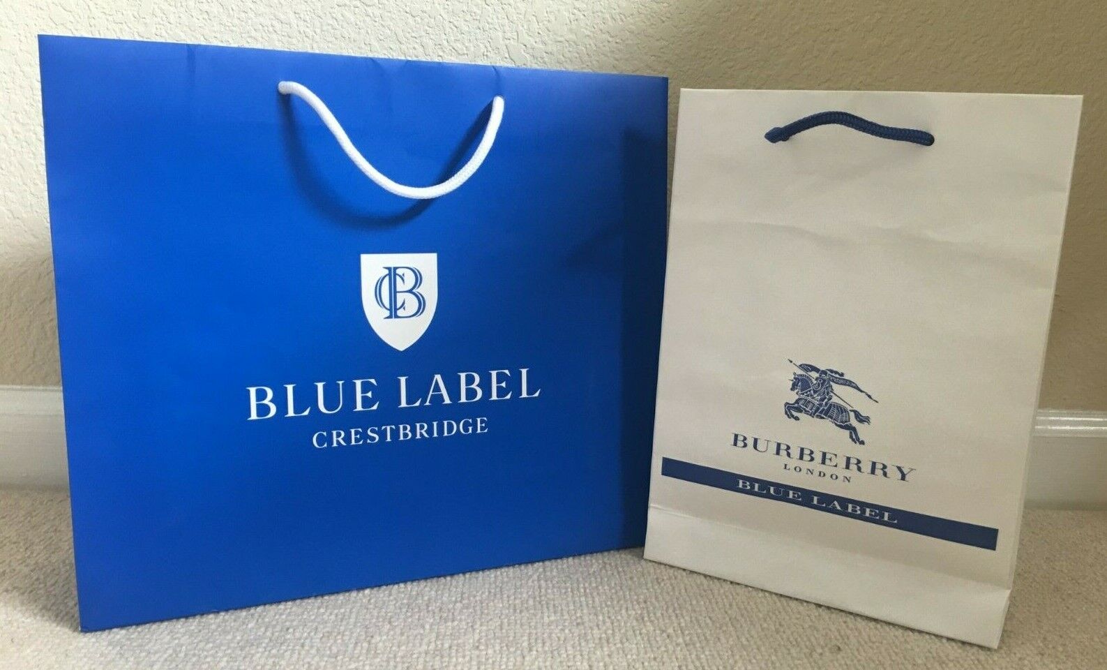 ?100% AUTHENTIC JAPAN COLLECTION BURBERRY BLUE LABEL SHOPPING BAG? | eBay