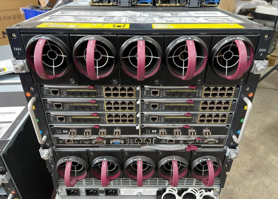 HP BladeSystem C7000 Enclosure | 16x BL460c G8 (Xeon E5-2680 v2/95 v2/37 v2/50) - Image 3 of 4
