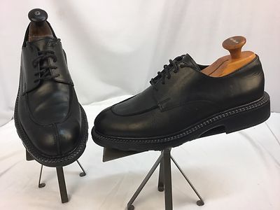 Franco Sarto Shoes Sz 9.5 Men Black Lace Made In Portugal 