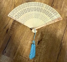 Sandalwood Fan Favors Hand Fan, Cut Out
