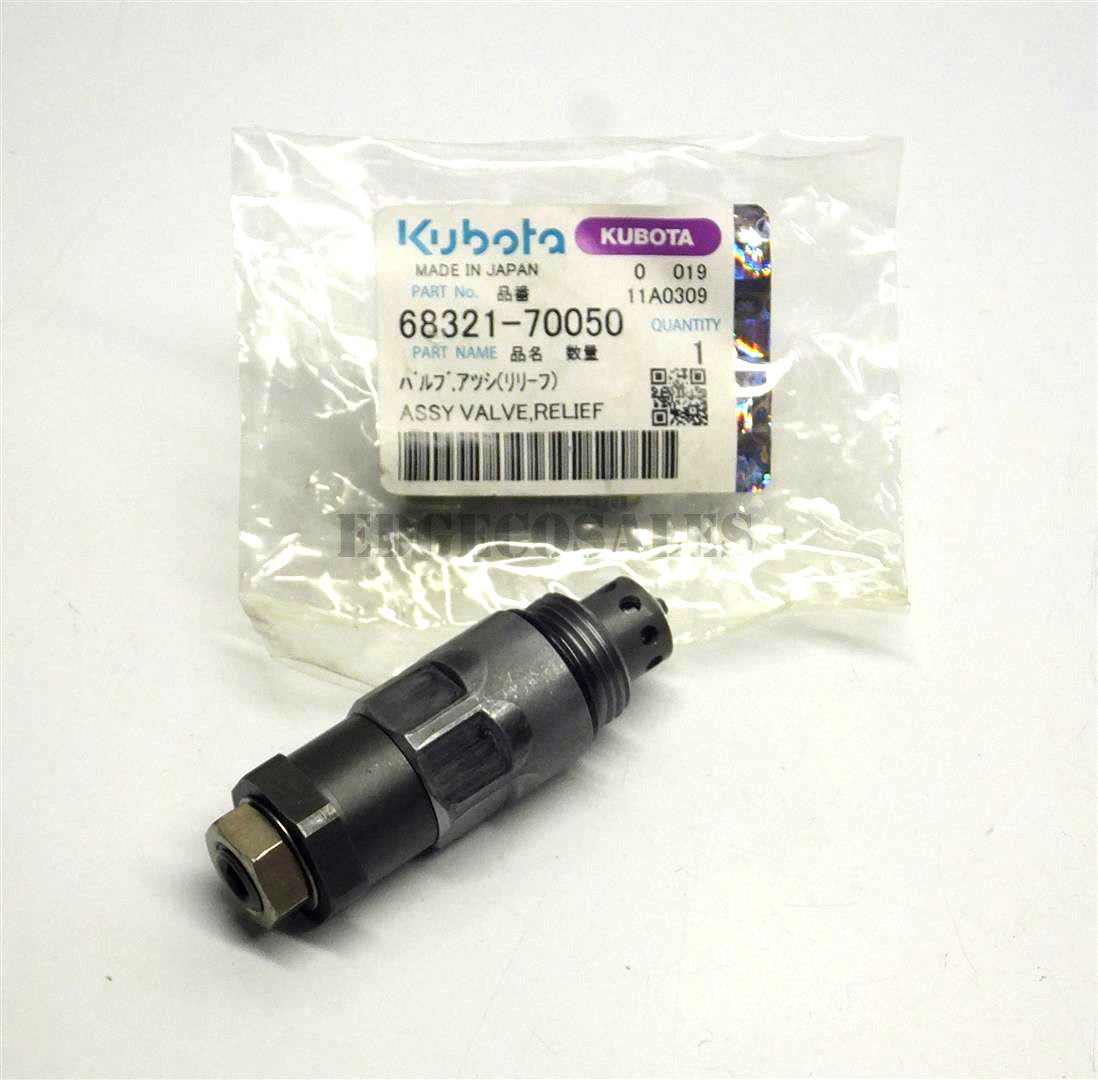 Kubota "KX71 Series" Hydraulic Relief Valve Assembly *6832170050* eBay