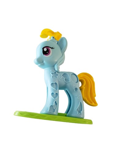 My Little Pony Play-Doh Figure with Molds Blue Green Yellow Horse