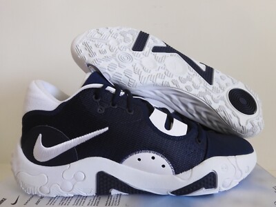 NIKE PG 6 TB PROMO PAUL GEORGE MIDNIGHT NAVY BLUE-WHITE SZ 15