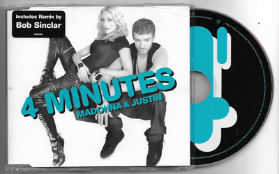 MADONNA JUSTIN TIMBERLAKE Minutes (Remix by Bob Sinclar) CD