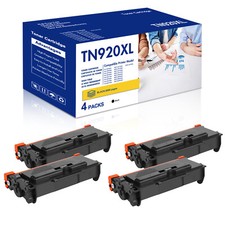 1-4 PK TN920XL Compatible with Brother Toner Cartridge HL-L6310DW HL-L5215DW LOT