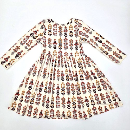 Pink Chicken Steph Floral Long Sleeve Kids Dress Size 5 - Picture 4 of 4