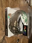 ￼ Eagles, Miles Sanders Autographed Flash Speed Mini Helmet-Beckett ￼