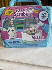 BRAND NEW! Crayola Scribble Scrubbie Vet Set -