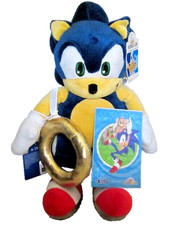 Build a Bear Sonic the Hedgehog Gold Ring Exclusive Print 25th Anniversary 2016