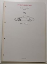 Porsche 911 993 Turbo Service Information Technik 1996 Werkstattbuch Prospekt
