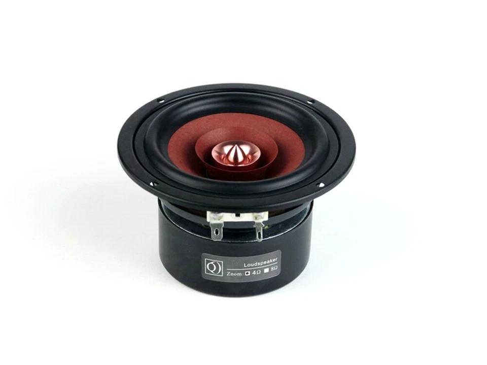 4" Inch Round 25W HIFI Full Range Audio Speaker Vocal Stereo Woofer Loudspeaker - image 2 of 4