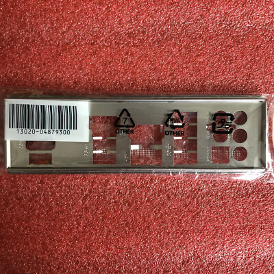 I/O Shield For ASUS PRIME B550-PLUS Motherboard Backplate IO