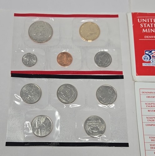 2003 P D US Mint Set 20 coins Original Government Packaging with COA - Picture 4 of 7