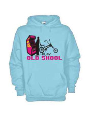 Felpa Fun KJ270 Play Old Skool Salagiochi Bicicletta