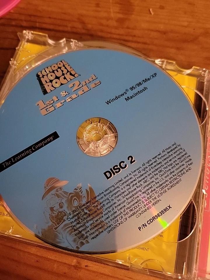 School House Rock! 1st & Second Grade (PC/MAC, 2005) With Math Rock - Image 3 of 4