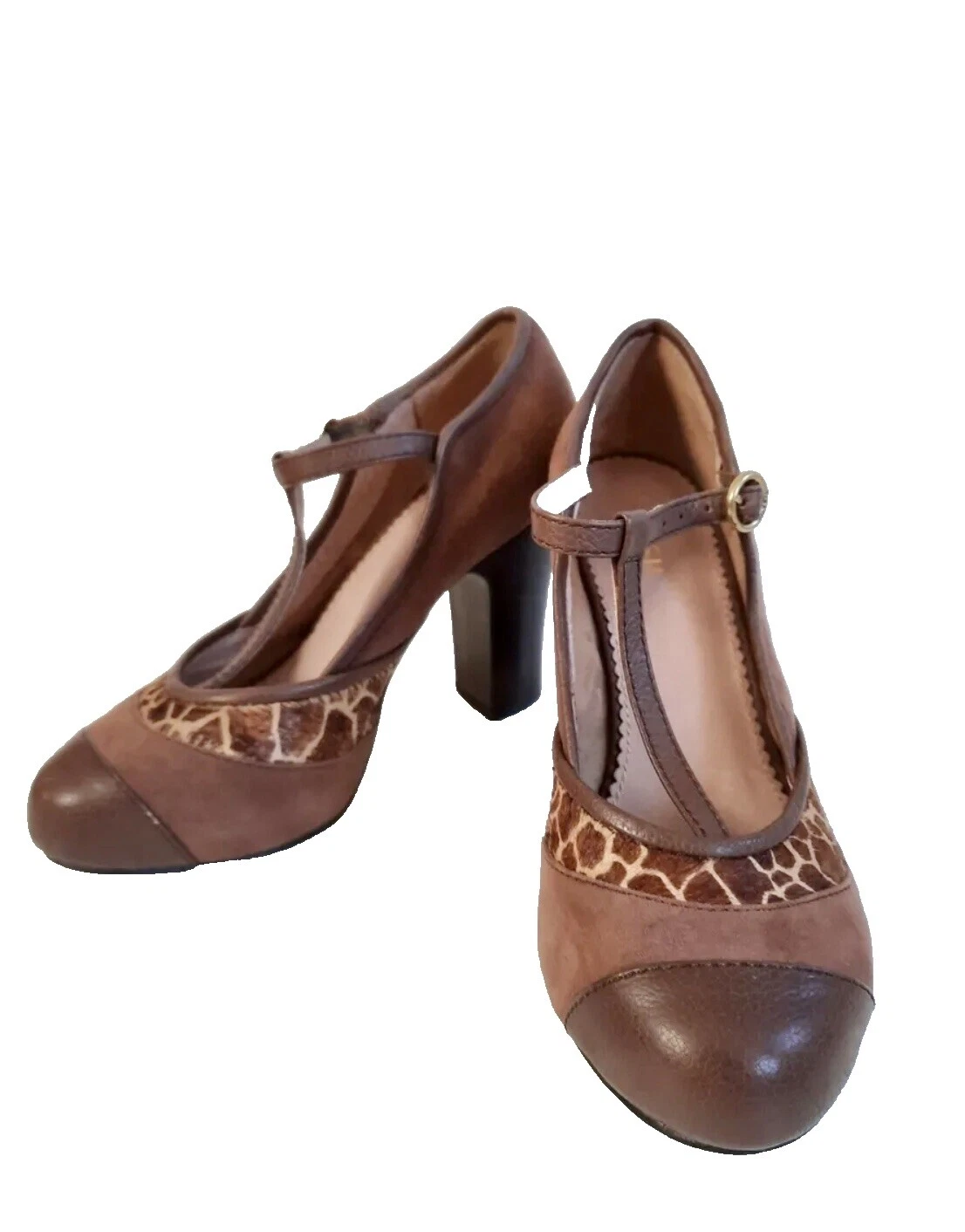 Fossil Suede Upper Heels for Women