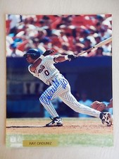 Rey Ordóñez Autographed 8