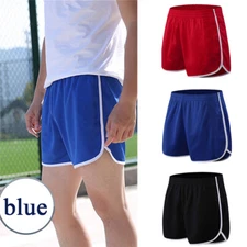 Mens Athletic Running Shorts Bottoms Gym Workout Training Sport Short Hot Pants