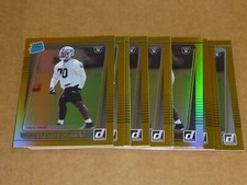 2021 Panini Donruss GOLD PREMIUM STOCK LOT OF 30 ALEX LEATHERWOOD RAIDERS #335