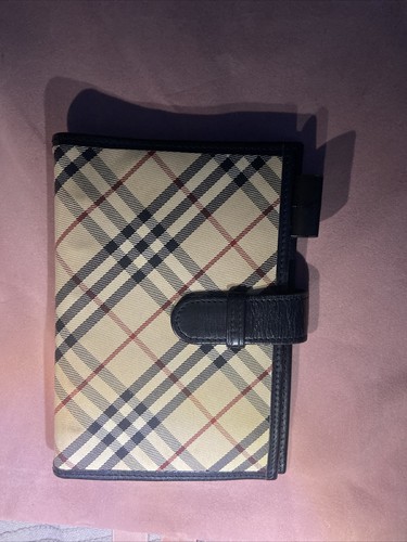 Burberry Nova Check Address Book/Agenda