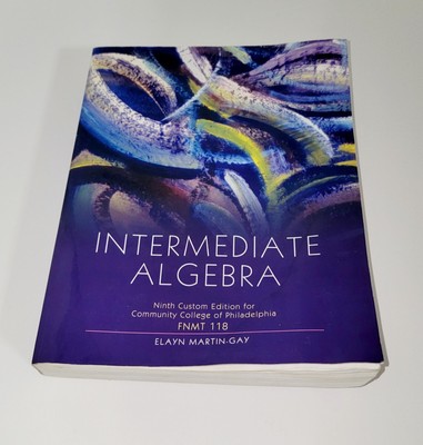 Intermediate Algebra