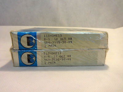 NEW SEALED SET OF (2) BARDEN 118HDME13 ANGULAR CONTACT SUPER PRECISION BEARING