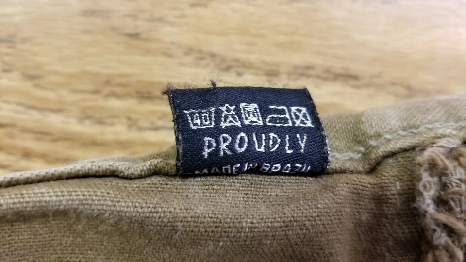 Бразилия Roxx хлопок спандекс эластичный со стразами задний карман джинсы кислоты стирка sz 20 - Изображение 4 из 4