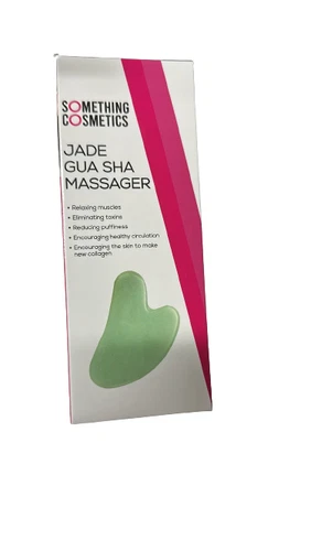 Something Cosmetics The Jade Gua Sha Massager Anti aging tool