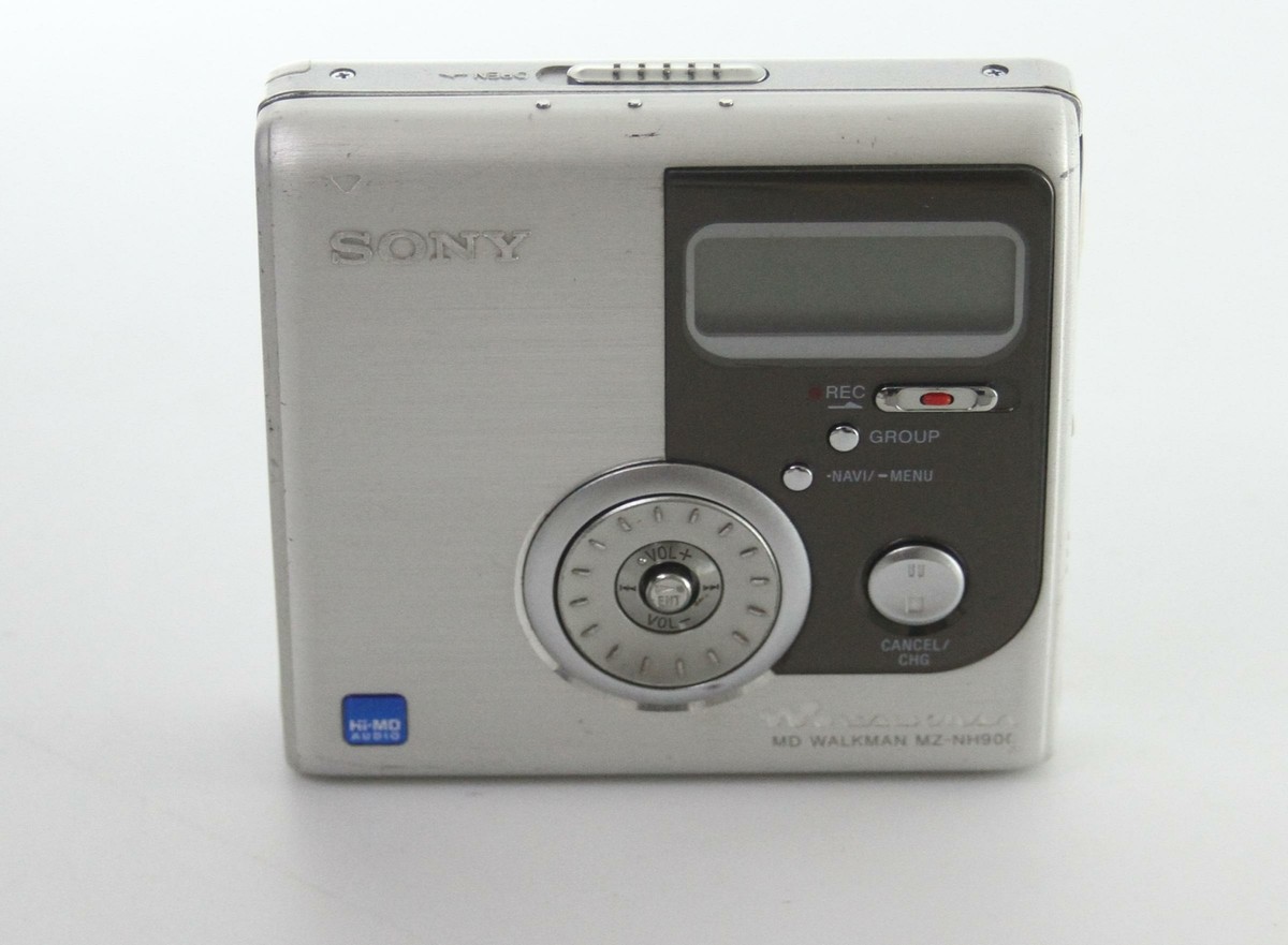 Sony Hi-MD Walkman Portable MiniDisc MD Recorder Silver