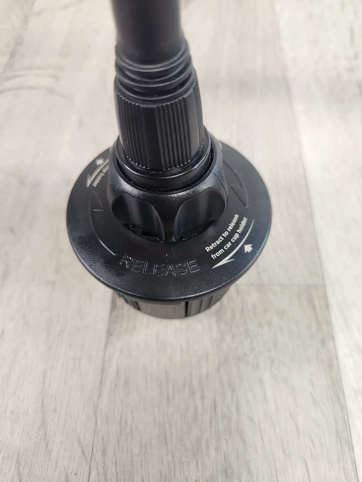 Macally Car Cup Holder Phone Mount Adjustable Long Arm Universal Fit Cradle Hold - Image 3 of 4