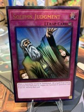 Solemn Judgment (PUR) RA02-EN075 25th Anniversary Rarity Collection II 1st...
