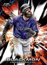 2018 Topps Fire #164 Charlie Blackmon - BB