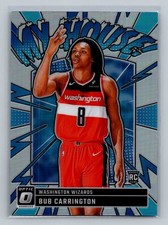 Bub Carrington 2024-25 Donruss Optic #8 My House Holo Washington Wizards