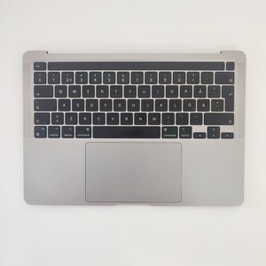 MacBook Pro A2338 (2020) Space Grey PALMREST GRADE C scandinavian 20