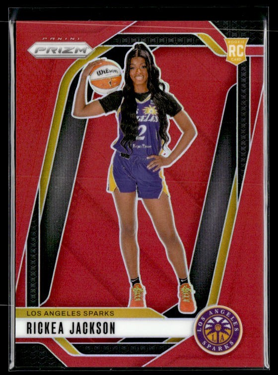 2024 Panini Prizm WNBA - Rickea Jackson #144 Red Prizm 088/299 (RC)