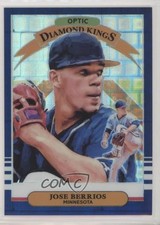 2019 Donruss Optic Diamond Kings Blue Pandora Prizm 31/99 Jose Berrios #7 8k4