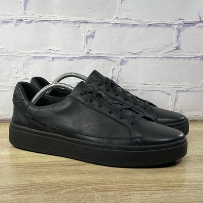 Kizik Las Vegas Men 11 Black Leather Hands-Free Athletic Sneaker Slip-On Low Top s-l1200.png main image 4
