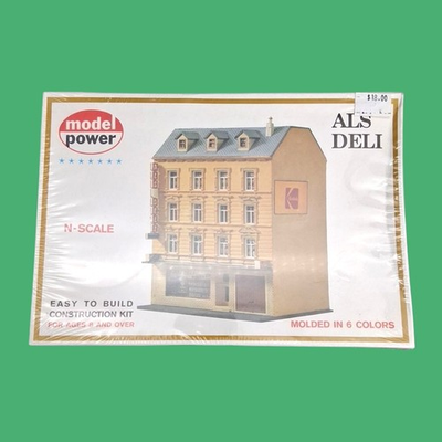 #ad #ad N Scale Model Power ALS Deli Kit #1538 New $19.99