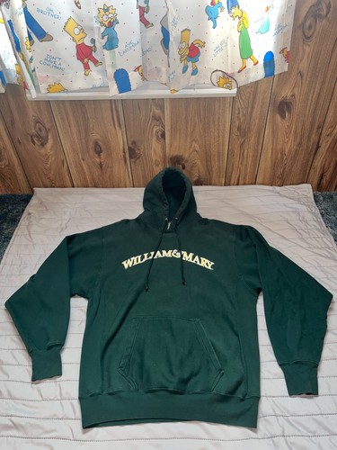 Vintage William & Mary Steve & Barry's Hoodie Large