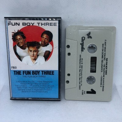 1982 The Fun Boy Three FB3 Cassette Tape TESTED
