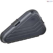 Large Black Hard Pistol Case Foam Padding Lockable Hunting Accessory
