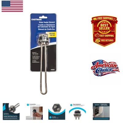 Efficient 240V x 1500W Straight Water Heater Element - Easy Replacement