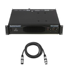Behringer EP4000 4000W Professional Stereo Power Amplifier with XLR Microphone C