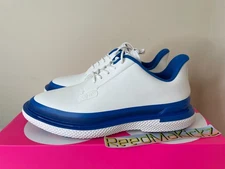 G/FORE Gallivan2r TPU Tuxedo Golf Shoes Snow Lisbon White Blue Mens GMF000064